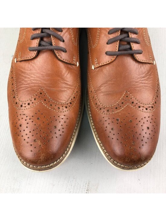 Cole Haan Mens Size 10.5M OriginalGrand Energy Meridian Wingtip Brown Shoes FAIR main image 11